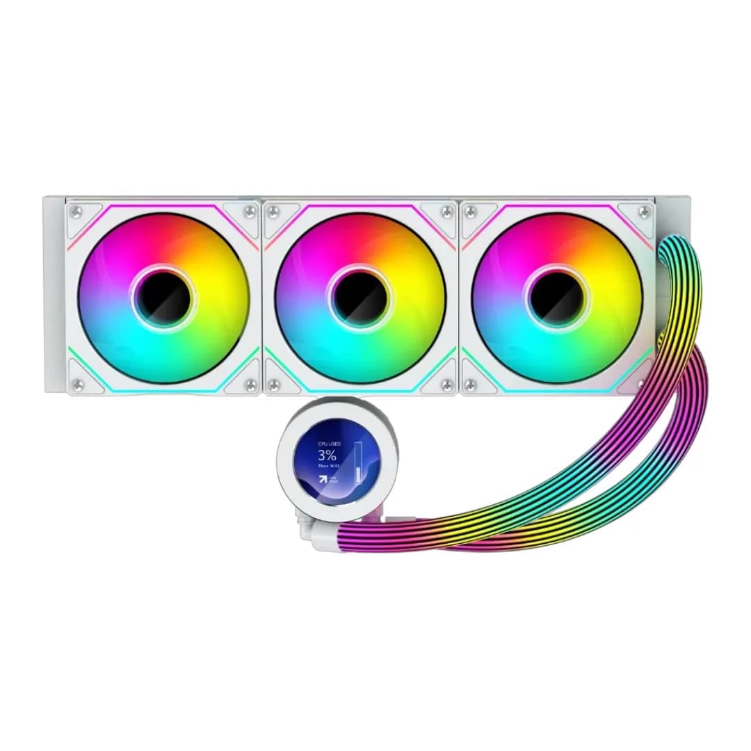 GAMEON Kraken N360 LCD Display White 1