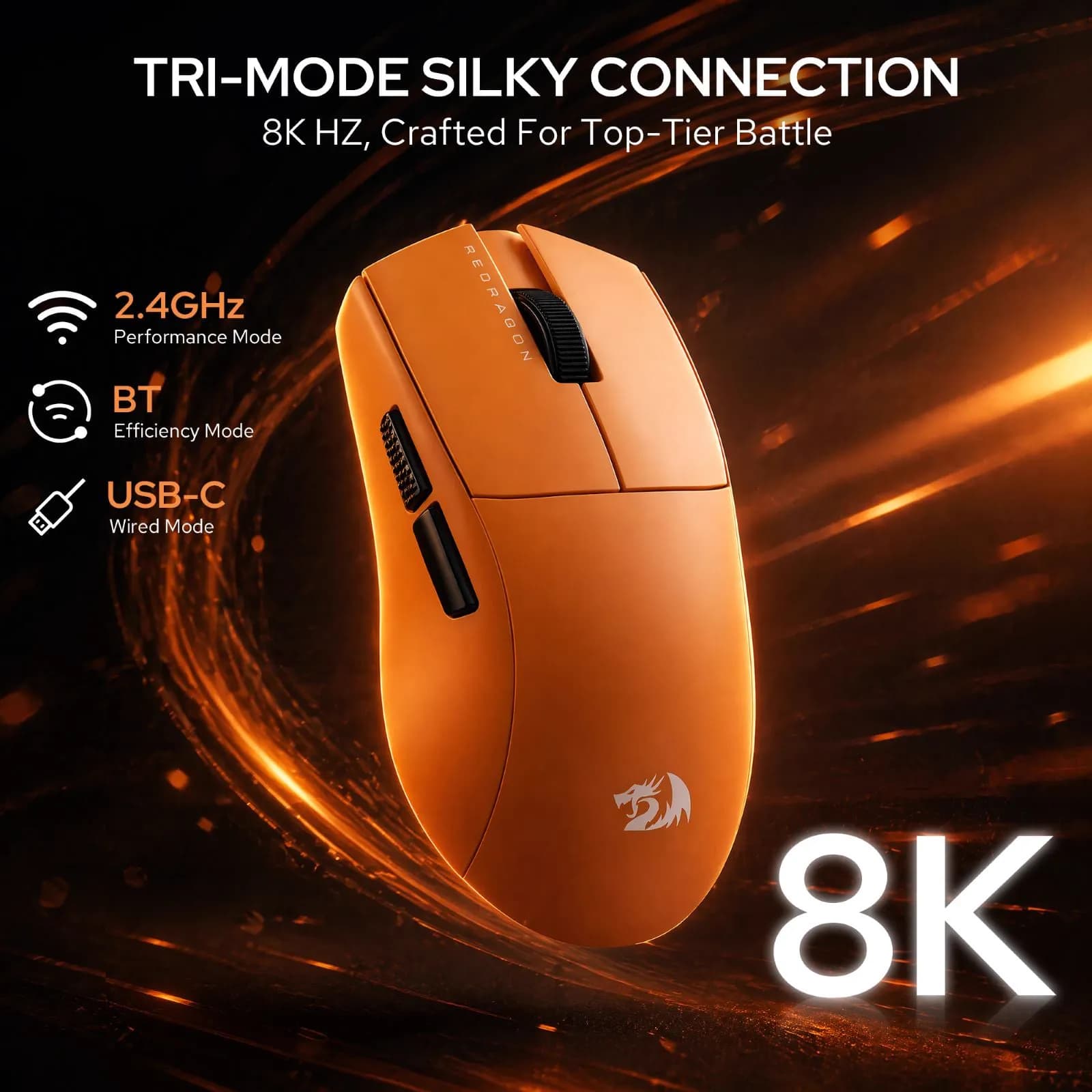 Redragon K1NG M916 ULT 8K Wireless 2