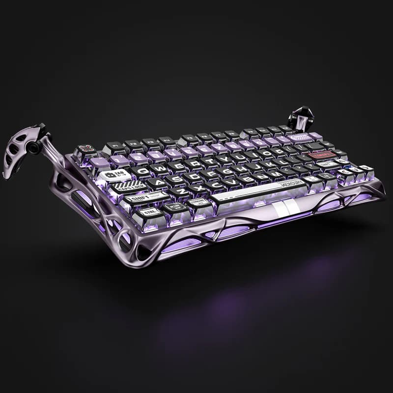 GravaStar Mercury V75 Pro Hall Effect Iron Purple 2