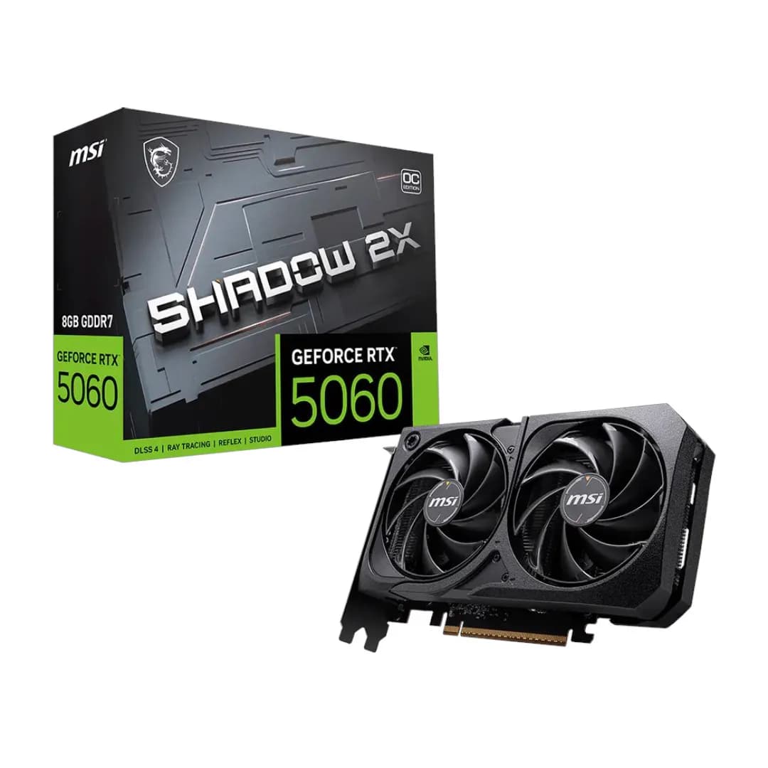 Msi Rtx 5060 8Gb SHADOW 2X OC 1