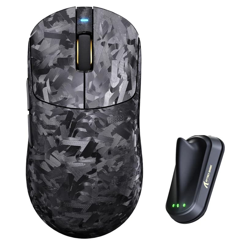 ATTACK SHARK RS3 ULTRA Carbon Fiber Wireless Black 1