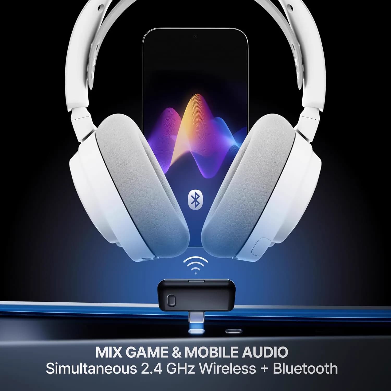 SteelSeries Arctis Nova 7 Wireless Gen 2 White 5
