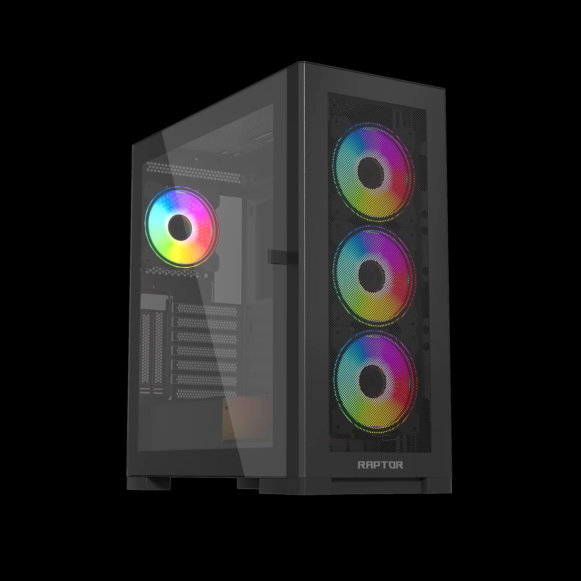 Raptor 290-XL ARCTIC HAWK RGB Mid Tower 1