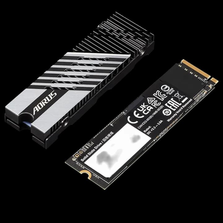 GIGABYTE AORUS Gen4 7300 SSD 1TB PS5 2