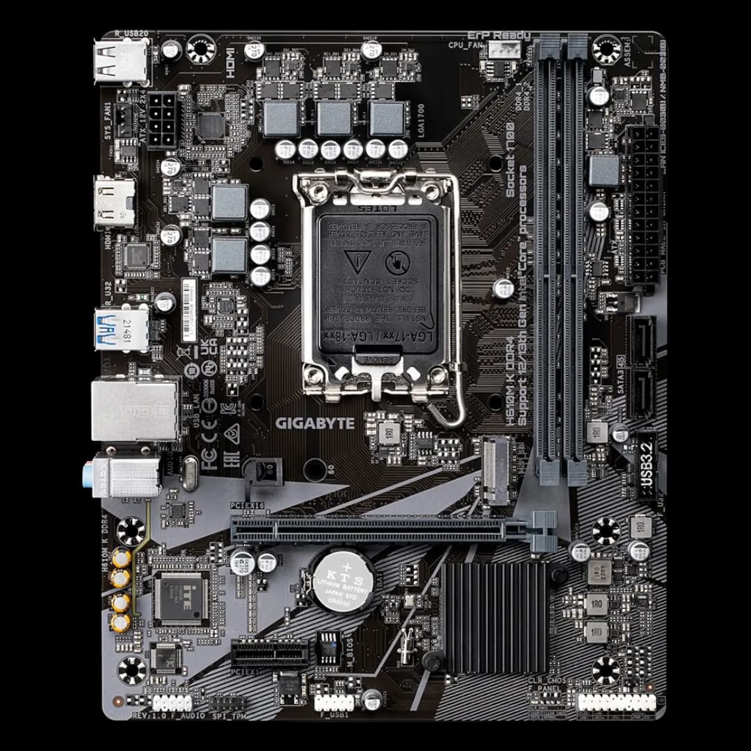 Gigabyte H610M K DDR4 2