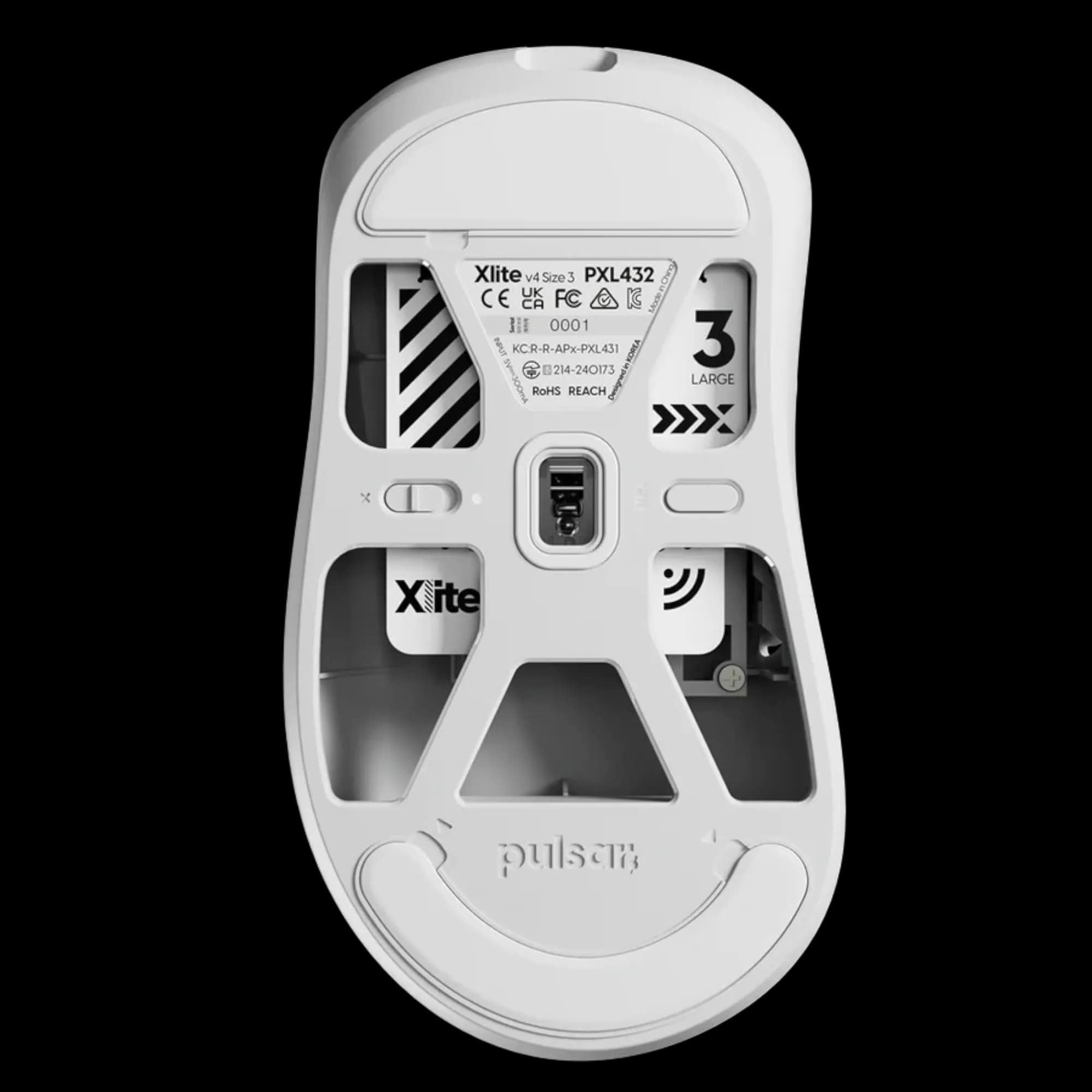 Pulsar Xlite v4 Large Size 3 (White) 3
