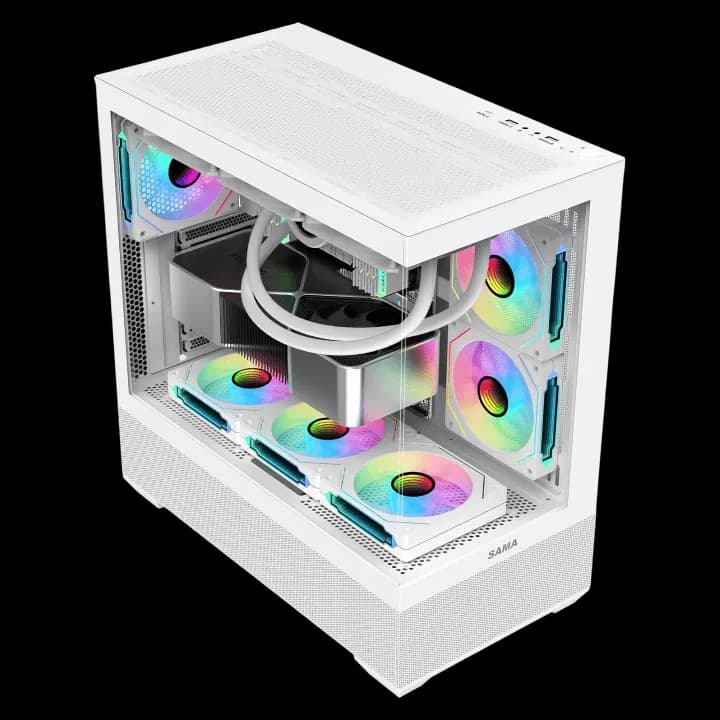 SAMA SV02 ATX Mid Tower White 2