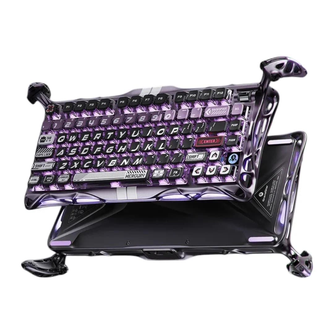 GravaStar Mercury V75 Pro Hall Effect Iron Purple 1