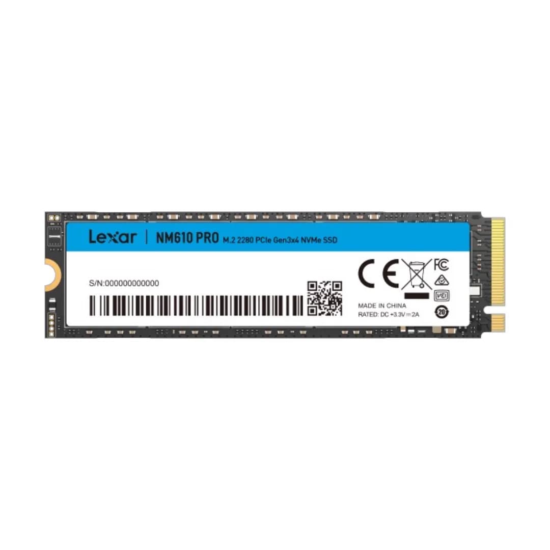 Lexar NM610 1TB PRO M.2 2280 PCIe Gen3x4 NVMe SSD 1