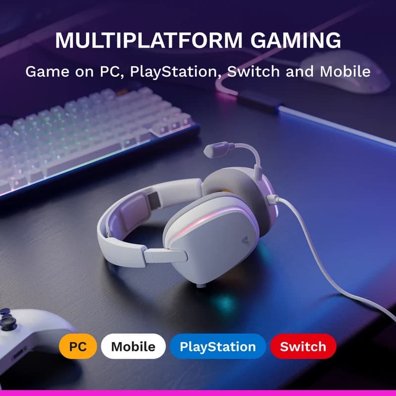 Glorious GHS Eternal RGB Wired White 4