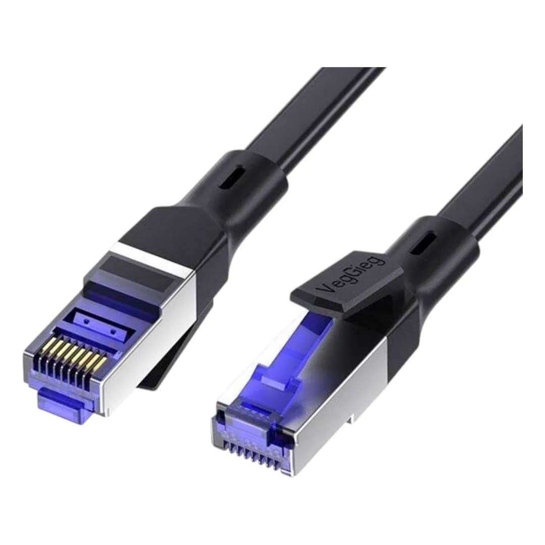 VegGieg V‑E723 3M Flat Patch Cord RJ45 FTP CAT7 1
