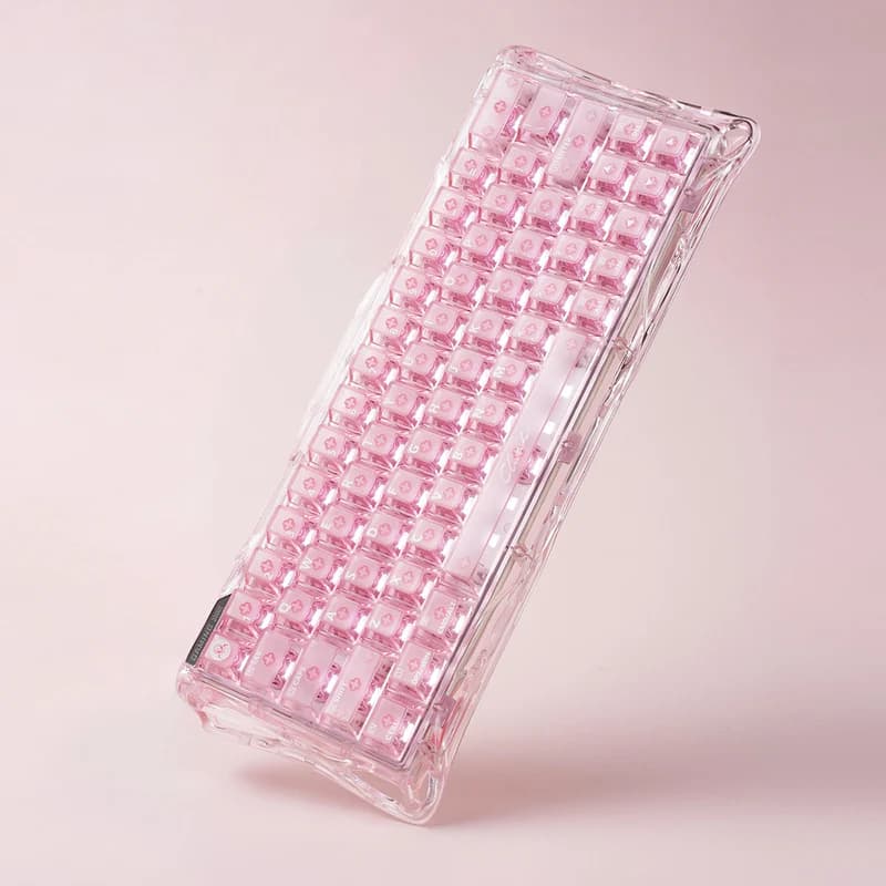 GravaStar Mercury V60 Hall Effect Crystal Rose 2