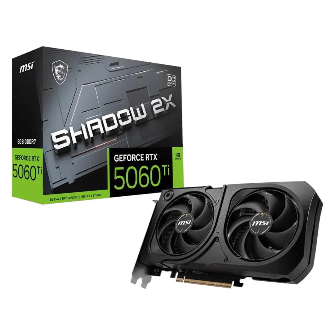 Msi Rtx 5060 Ti 8Gb SHADOW 2X OC 1