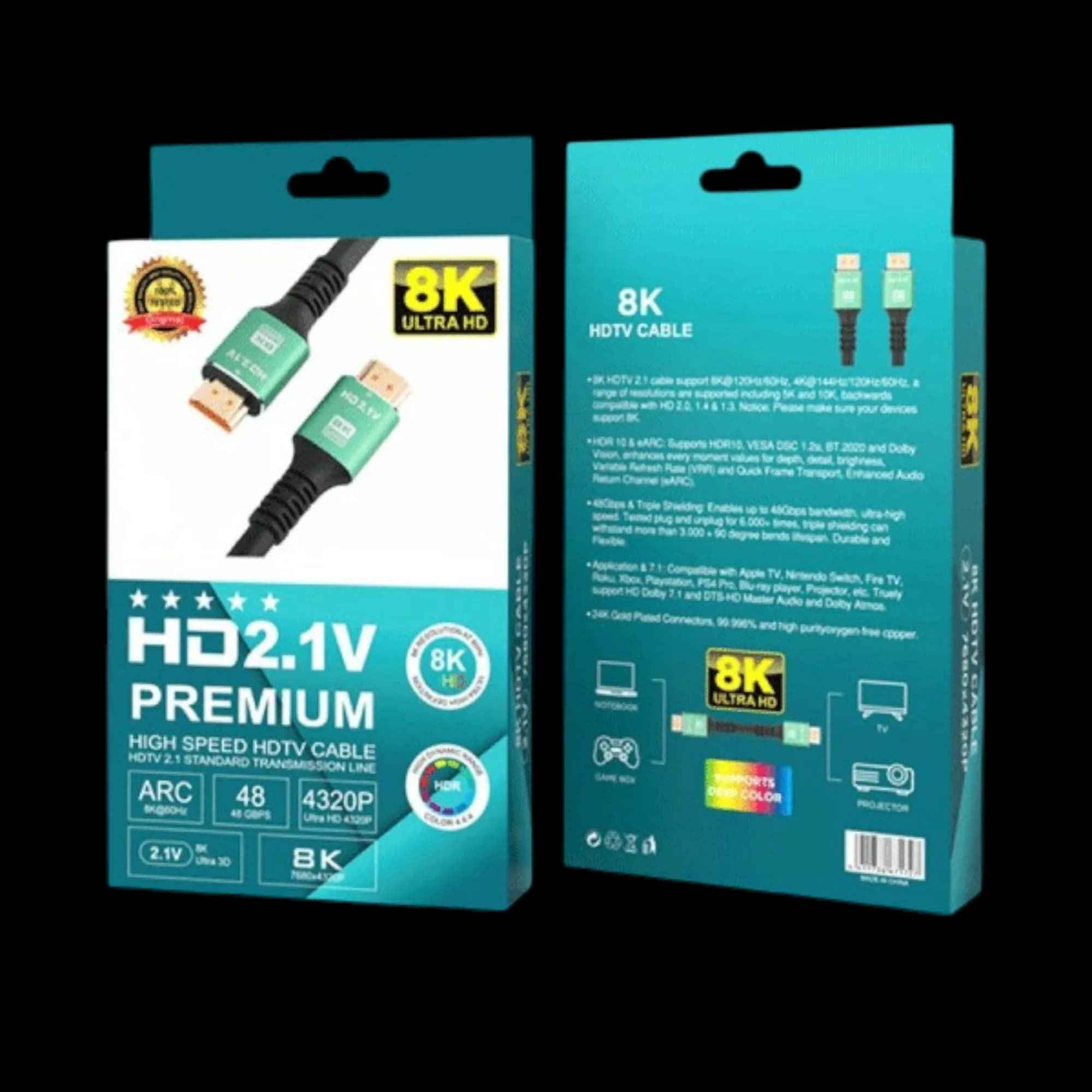 HD2.1V Premium HDMI 2.1 (3M) 1